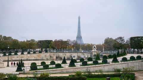 Paris mit dem Eiffelturm