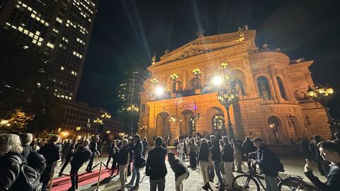 Die Alte Oper von außen