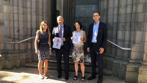 Schulbesuch des Ministers